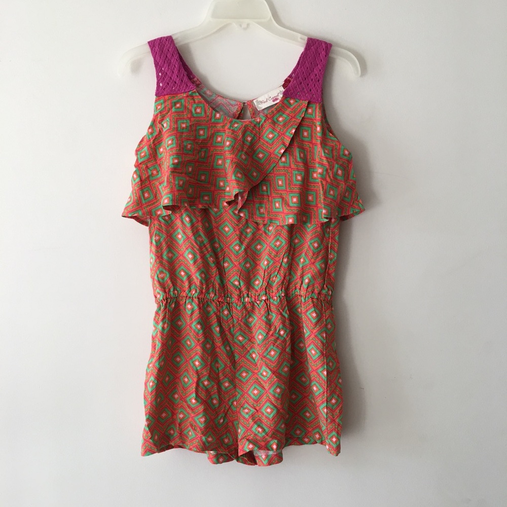 Red Camel Girls' Romper